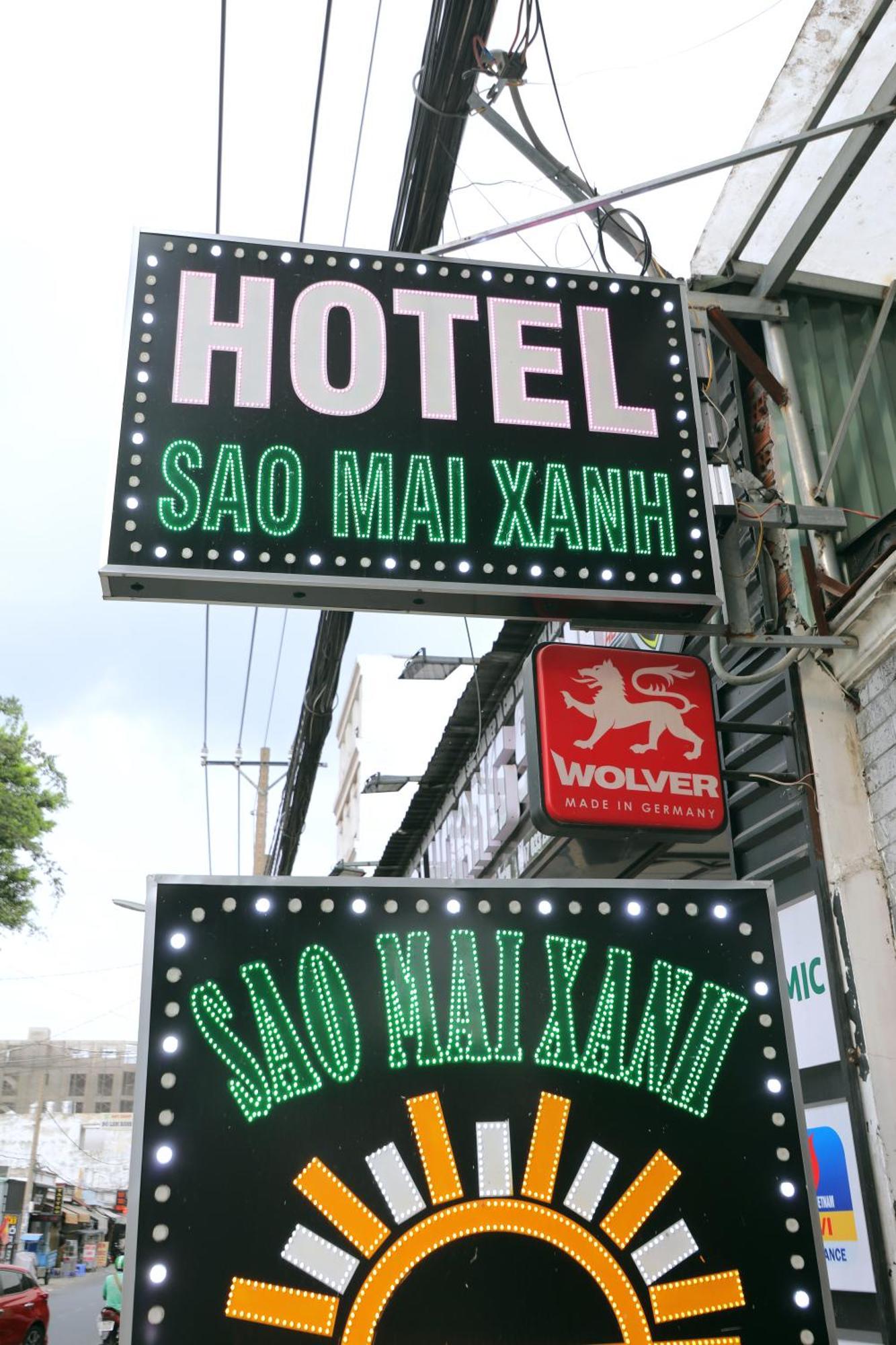 Khach San Sao Mai Xanh - Sao Mai Xanh Hotel مدينة هوشي منه المظهر الخارجي الصورة