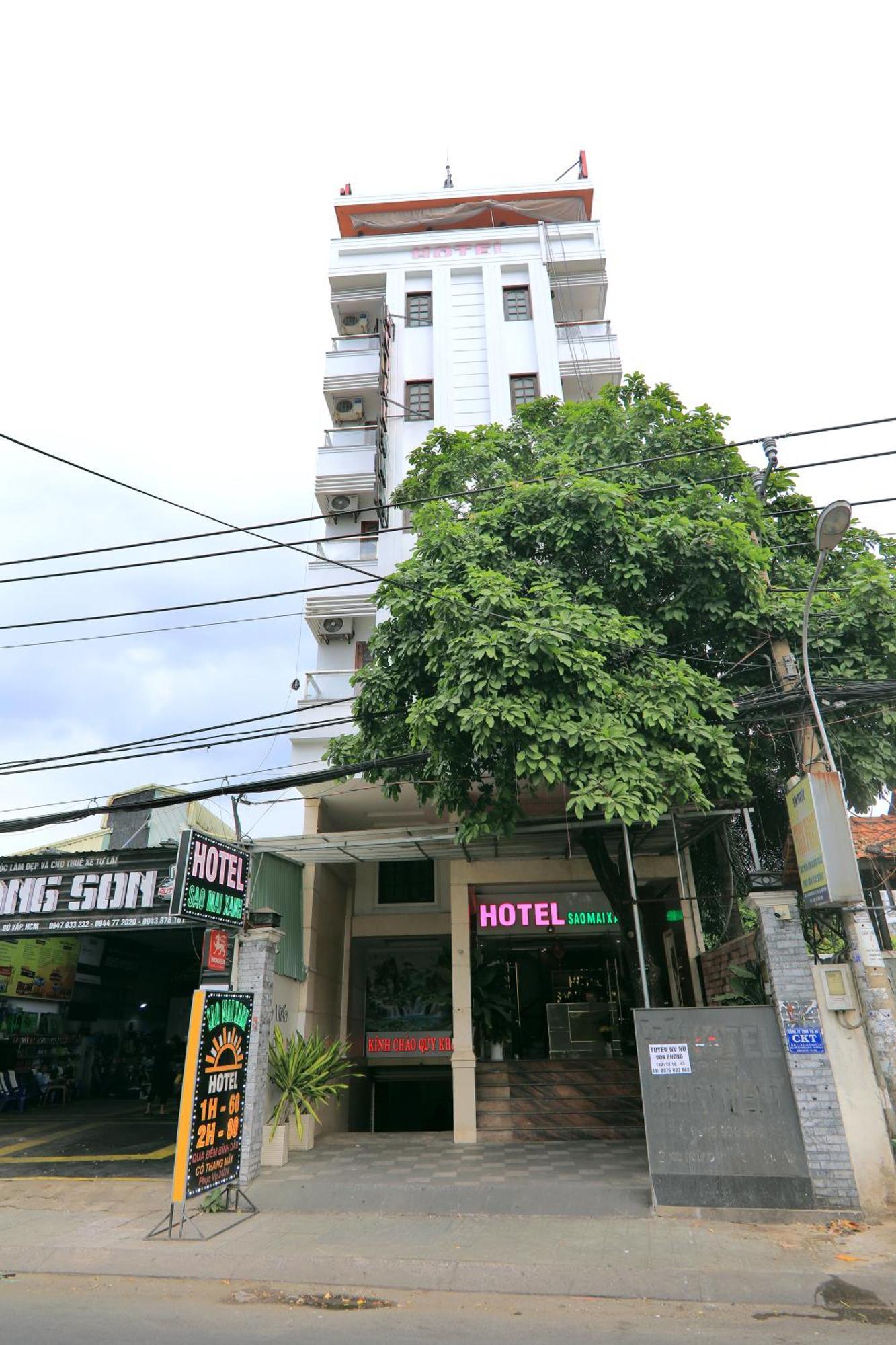 Khach San Sao Mai Xanh - Sao Mai Xanh Hotel مدينة هوشي منه المظهر الخارجي الصورة